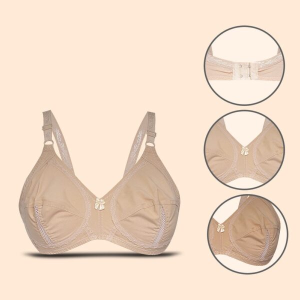 Fancy Simple Plain Cotton Bra