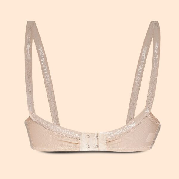 Fancy Simple Plain Cotton Bra - Image 4