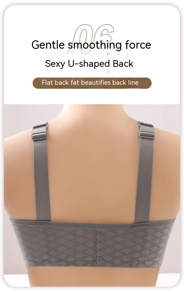 Ladies Front Buckle Female Large Size Thin Bras - Image 8